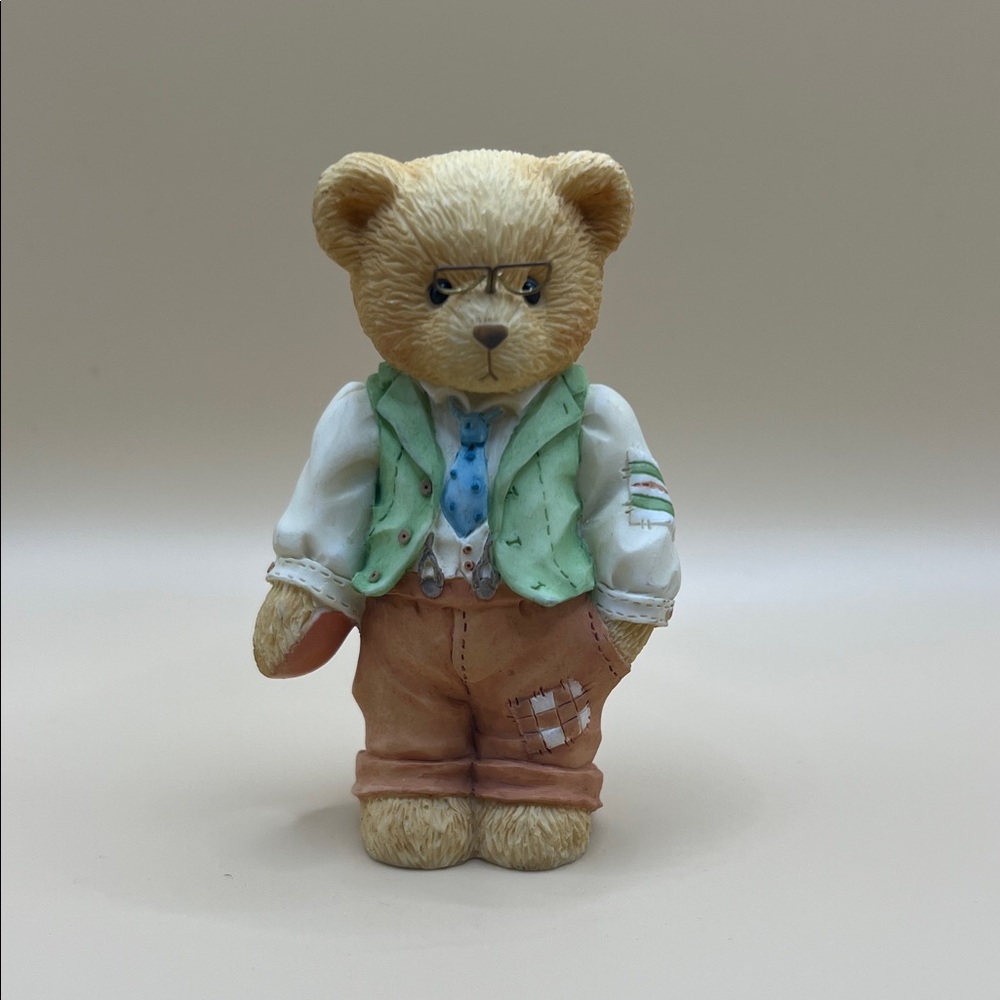 Cherished Teddies 1997 Grandpa figurine